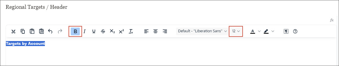 Set font